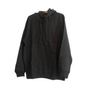 Easy Life Men Pullover Hoodie XL NWT Kangaroo Pocket Black Cotton/Poly